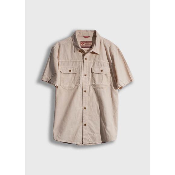 Iron and Resin Other - Iron and Resin Herman Shirt Corduroy in Natural - Large